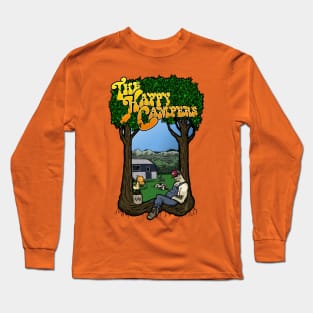 The Happy Campers - Color Lazy Day Long Sleeve T-Shirt